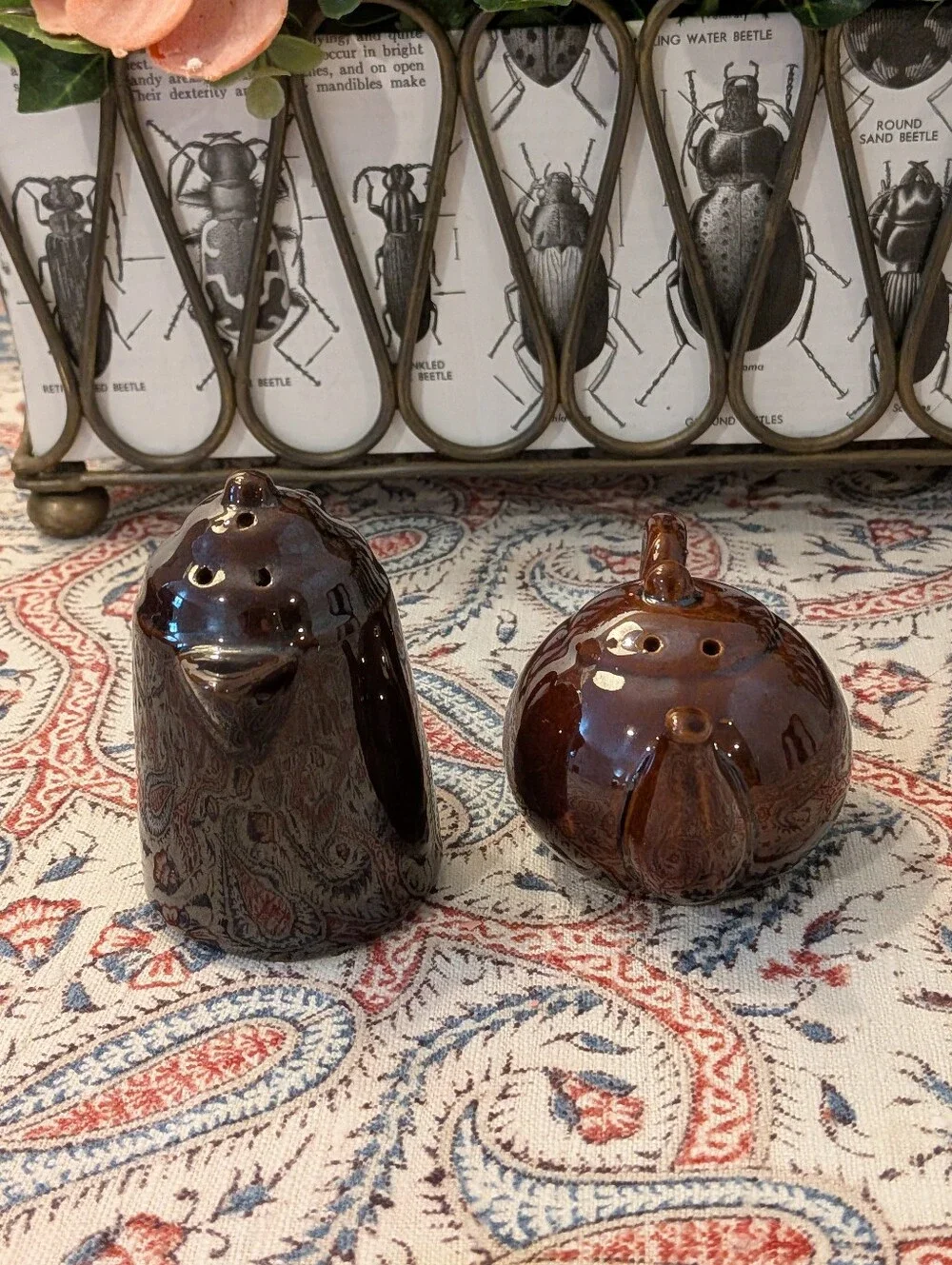 Vtg 1950-60's Coffee & Tea Pot Salt and Pepper Shakers